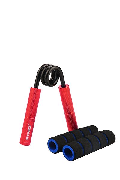 Sporsize 68 kg - Aluminum Squeeze Squeeze - Hand Wrist Strengthener Stainless - 68 kg