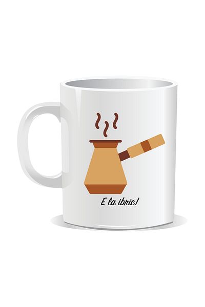 OEM Personalized coffee mug, with teapot - White interior