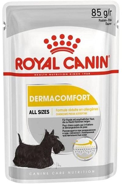 Royal Canin Royal Canin Canine Care Nutrition Dermacomfort (WET FOOD - 85g Pouch) Pack of 12