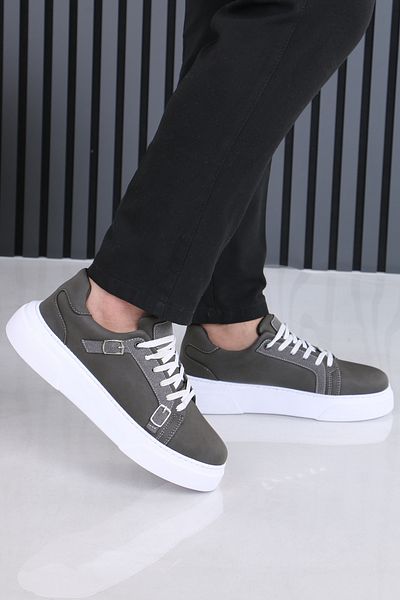 sauron Madrid Model Men's Casual Sports Shoes with Double Buckle Orthopedic Soles