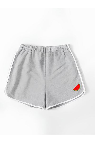 BEETON Dolphin Mini Shorts - Watermelon Slice Printed Short Without Cord