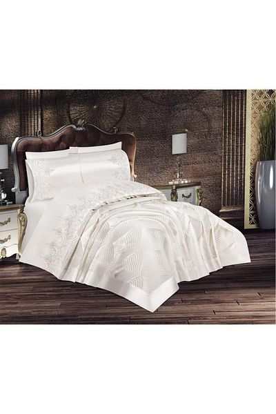 bursa çeyiz Prestige Pique Set 6 Pieces Cream
