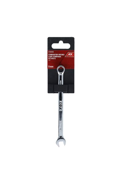 ACE Combination Wrench Silver 9mm