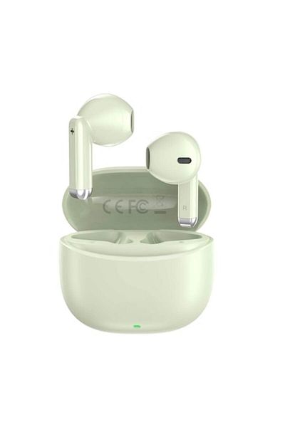 OEM Casti True, Wireless, Bluetooth 5.3, Microfon, In Ear, Universale, Verde