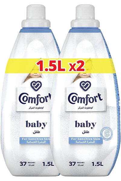 Comfort Baby Concentrated Fabric Softener, for sensitive skin, 2 x 1.5L