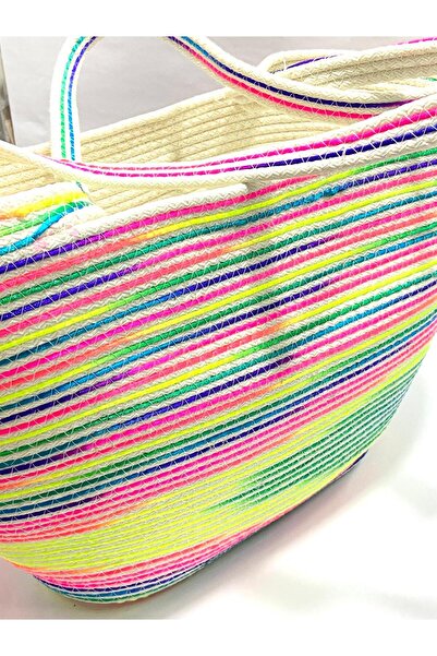 karantuhafiye Τσάντα ώμου / Τσάντα από γιούτα / Αυθεντική τσάντα / Τσάντα παραλίας