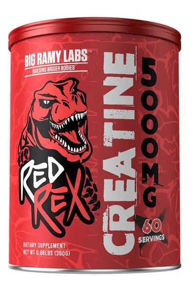 BIG RAMY LABS Red Rex Creatine 5000mg Unflavored 300G