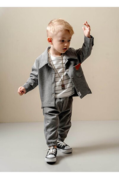 JNF kids Baby Boy & Child Triple Set (with Necklace Gift)