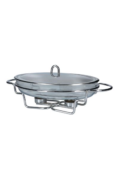 Bien Servi 3 Liter Oval Food Warmer Silver
