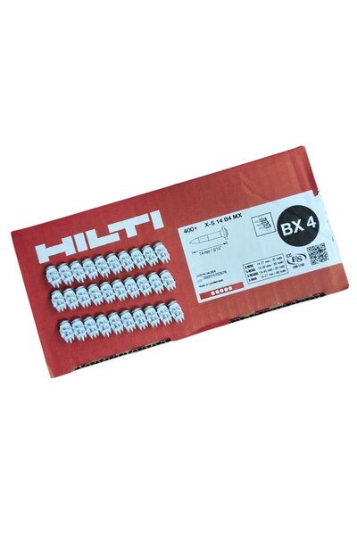 Hilti HİLTİ BX4 X-S 14 MX Çelik çivi (şeritli) (400 Adet)