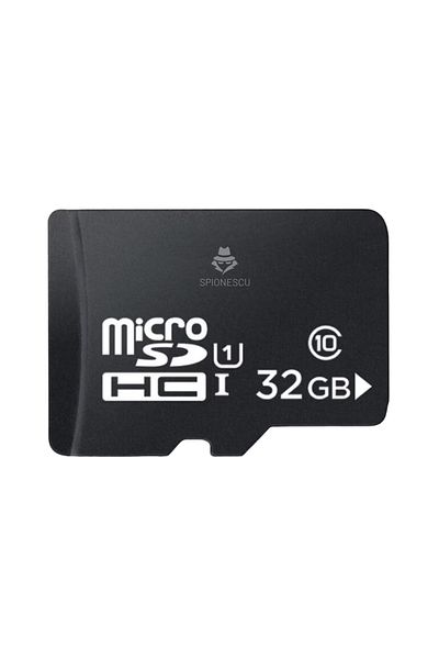 Spionescu MicroSD memory card, 32 GB, Class 10, for phone, surveillance camera, camera, IPX6 waterproof