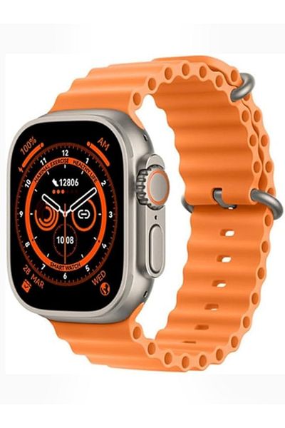 MACON HM21-Ultra2 Smart Watch with Wireless Charging – Fitness Tracker, Bluetooth, Waterproof