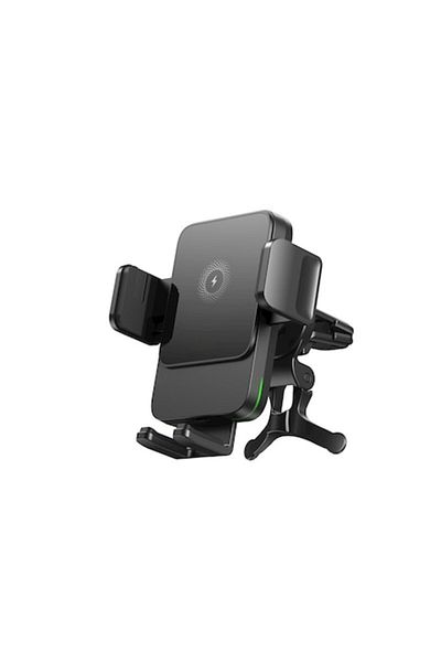 OEM Suport auto cu încărcare wireless 15W, QC 3.0 PD, clemă de ventilație, universal, 4,7-6,7 inci