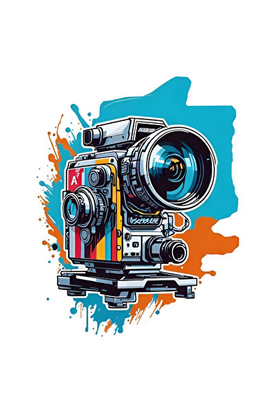 INOVATIX Set de 8 bucăți, autocolant cameră video, INOVATIX®. 6 cm