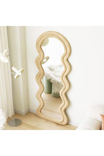 rexa Shaped Full Length Dressing Mirror