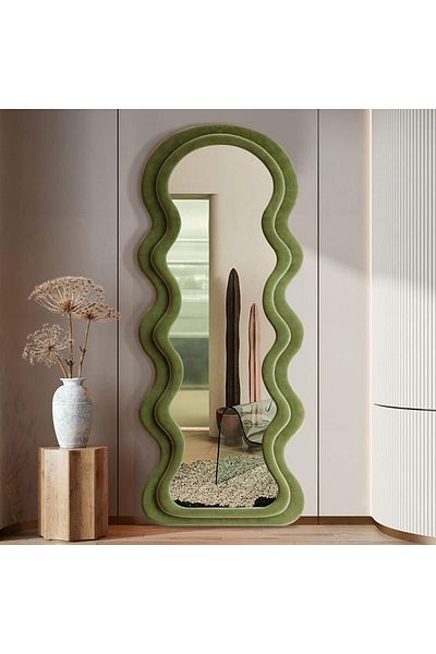 rexa Shaped Full Length Dressing Mirror