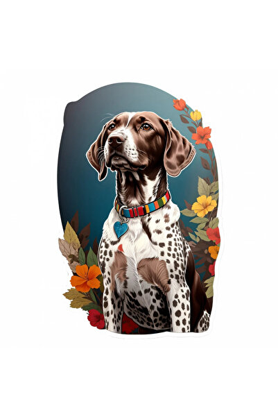 INOVATIX Σετ 8 τεμαχίων, Γερμανικό αυτοκόλλητο Brac με γιακά και λουλούδια, I...