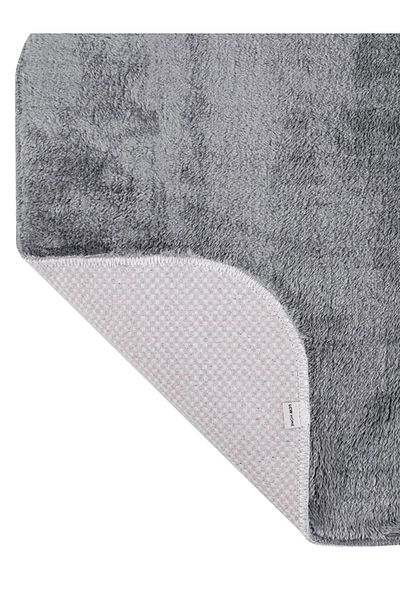 LC Waikiki LCW HOME Anthracite Απλό Χαλάκι Μπάνιου 50x60 cm
