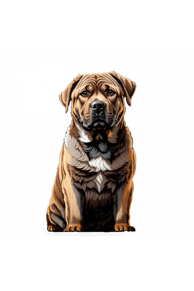 INOVATIX Set de 8 piese, autocolant Cane Corso, INOVATIX®. 6 cm