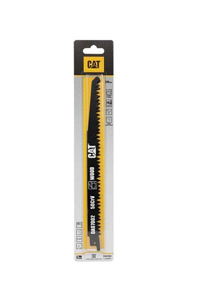 Caterpillar شفرات منشار ترددي CAT DA07002 للخشب 240 مم S1531L قطعتان