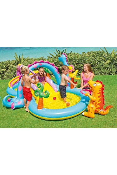 Intex Inflatable Pool Intex - Dinoland, 302 x 229 x 112 cm