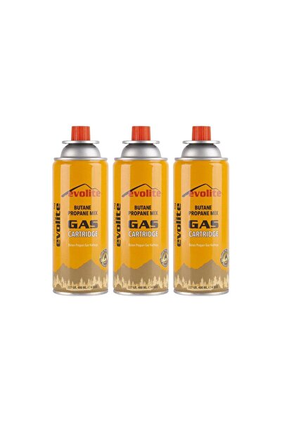 Evolite 227 Gr. Gaz Ocak Kartuşu 3 Adet EVO-009-A1