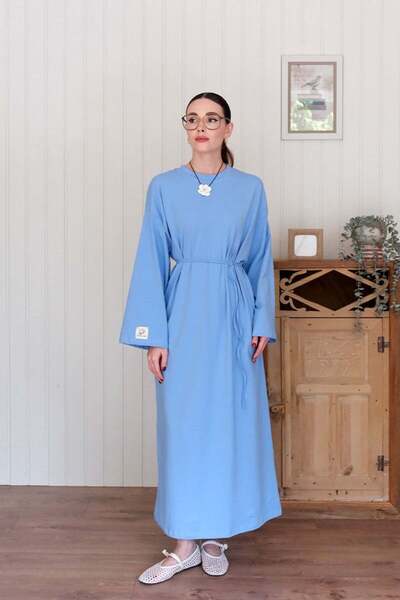 Ceylan Otantik Mavi Süprem Basic Elbise