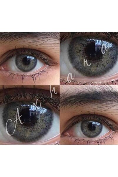 Retina Gray/Gri Göz Kirpik Lens/Yıllık