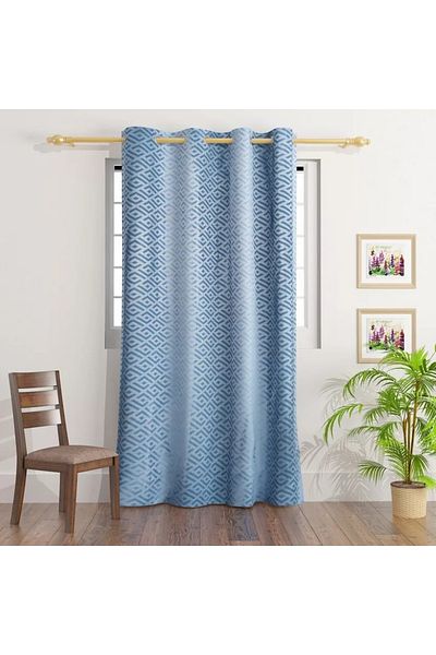 Home Box Bristol Blackout Single Jacquard Curtain – 140x240 cm
