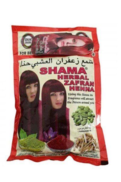 Shama Saffron Herbal Henna Wax - 150g