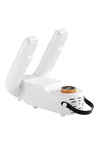 Influential Tech Premium electric dryer for shoes, socks and gloves, portable, timer, automatic shut-off, white