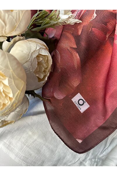 Oxygen Scarfs Rosaline Desen Pamuk İpek Şal-13000