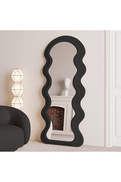 rexa Shaped Full Length Dressing Mirror