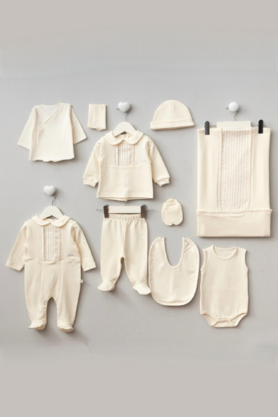 Cherub Baby طقم ملابس داخلية للأطفال حديثي الولادة من Vual Pleated Pugi مكون ...