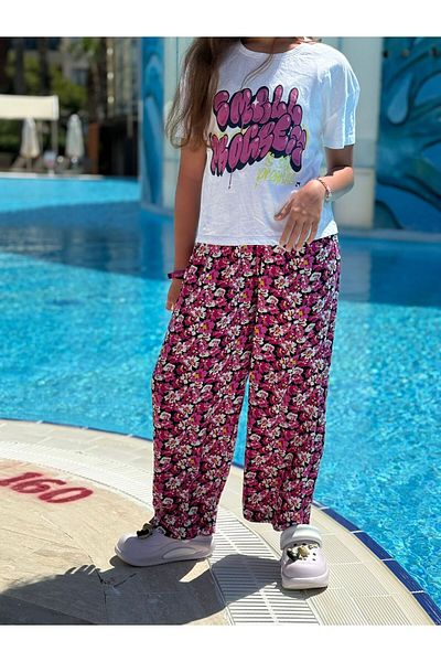 TetraRosa Girl's Viscose Trousers