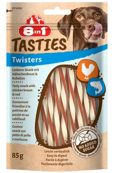 8in1 8in1 Tasty Twisters 85g 32 XH