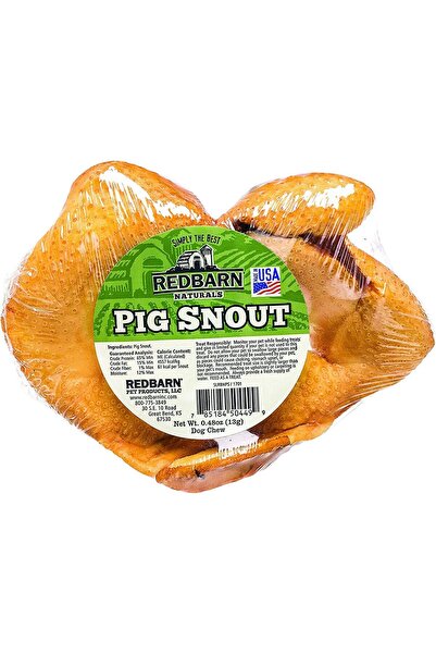 Redbarn Pig Snouts Wrapped & Tagged 2 oz (5 count)