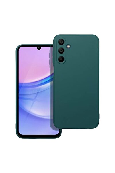 bzstore Husa pentru Samsung Galaxy A16 5G, Silicon Verde Inchis, Protectie Camera