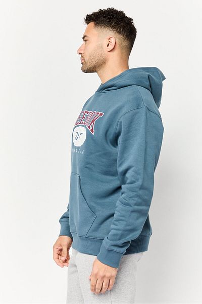 Reebok Men Sportswear Fit Long Sleeves Outdoor Sweatshirt, Blue