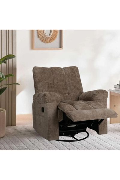 rexa Relaxing chair (swivel - rocking) soft fabric - 100 x 105 x 107 cm