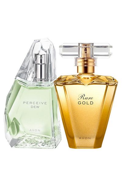 AVON Rare Gold and Perceive Dew Set