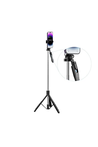 OEM Selfie Stick Multifunctional, Tripod, Phone Holder, Bluetooth 4.2, Detachable Remote, Compatible wit