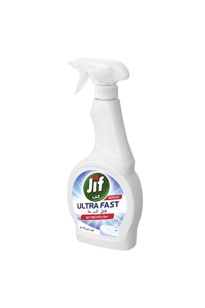 Jif Ultra Fast Antibacterial Toilet Cleaner Spray Clear