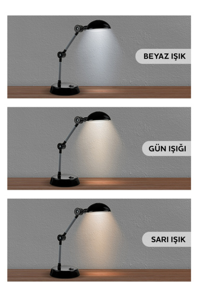 Okmino Led'li Masa Lambası Siyah