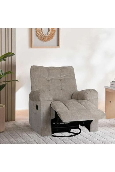 rexa Relaxing chair (swivel - rocking) soft fabric - 100 x 105 x 107 cm