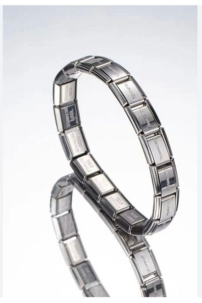 Lunays Stainless Steel Italian Charm Model Silver Color