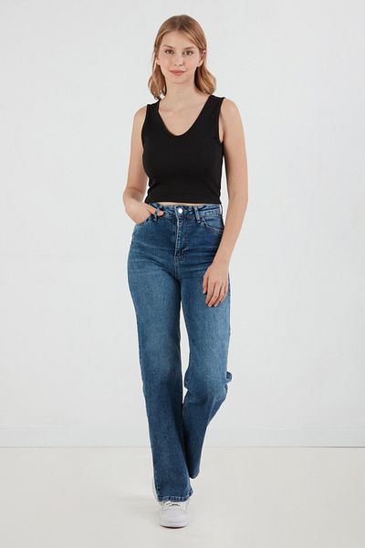 Fulla Moda Basic Camisole Fabric V-Neck Body