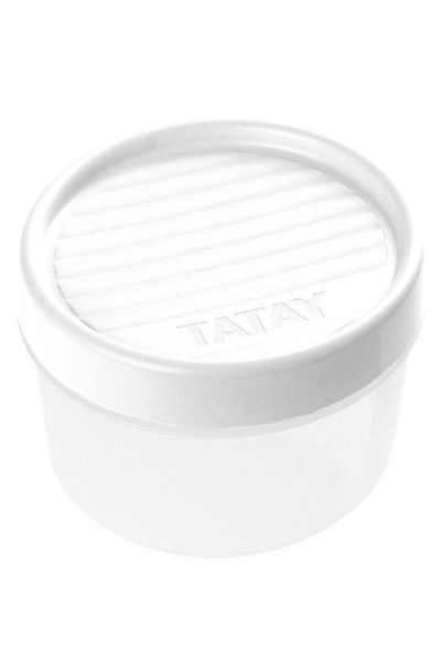Tatay Round Food Container White 0.5 Liter