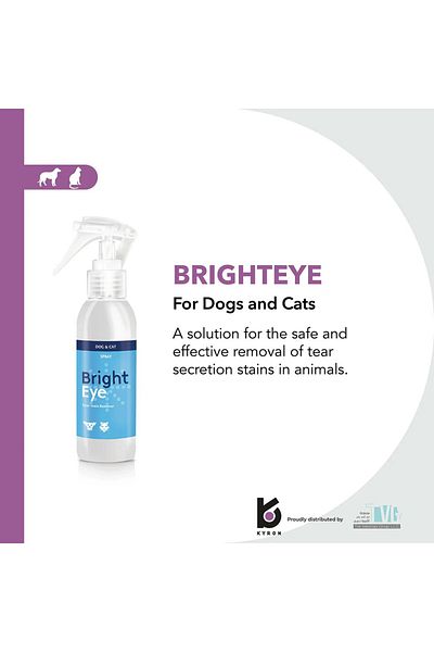 Kyron Brighteye Dog & Cat Tear Stain Remover 100 ml