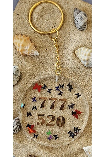 EpoksArt Design 777 520 Bolluk Bereket Şans Para Spiritüel Sayı Sekanslı Kele...